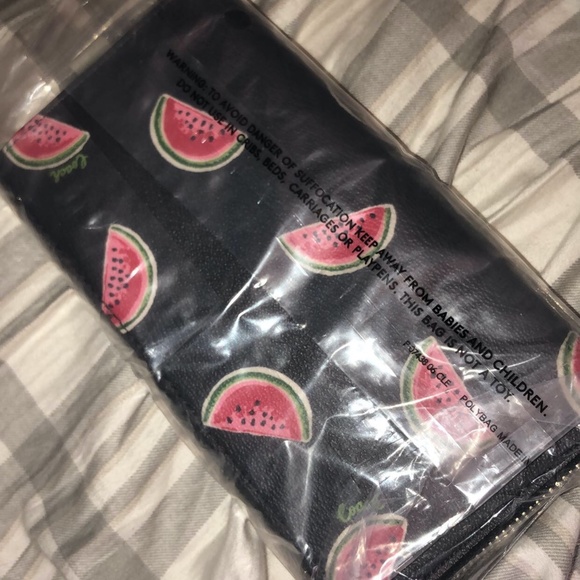Watermelon Coat Zip Up Wallet